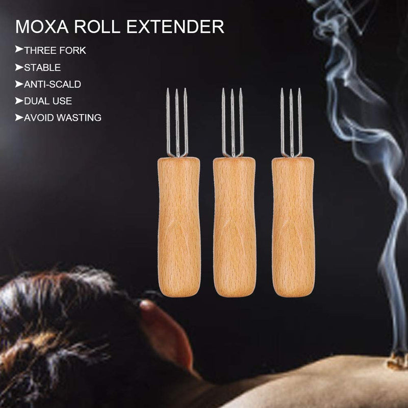 3 Pieces Moxa Roller Extender Tool For Smokeless Moxa Stick Cone Mugfoot Paper Rolls, Moxibustion Stick Extender, Anti-Scalding Health Care Tools, Acupuncture Massage Tool - NewNest Australia
