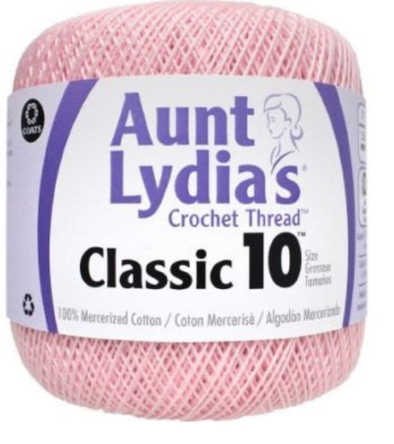 Aunt Lydia's Crochet Thread - Size 10 - Orchid Pink (2-Pack) - NewNest Australia