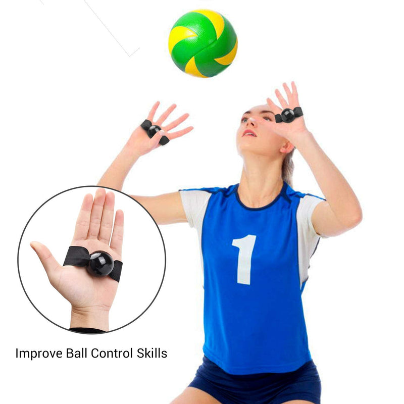TOBWOLF Volleyball Training Pass Rite Aid Resistance Band, Elastic Volleyball Resistance Belt Set for for Practicing Serving, Arm Swing Passing, Agility Training Training Belt with Waist Belt & Ball Pouch & Hand Strap - NewNest Australia