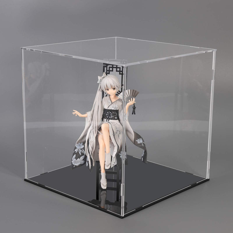 A+ DESIGN Clear Acrylic Display Case Assemble Collectibles Box Alternative Glass Case for Display Action Figures Home Storage & Organizing Toys (3x3x3 inch; 7.5x7.5x7.5 cm) 3x3x3 inch; 7.5x7.5x7.5 cm - NewNest Australia