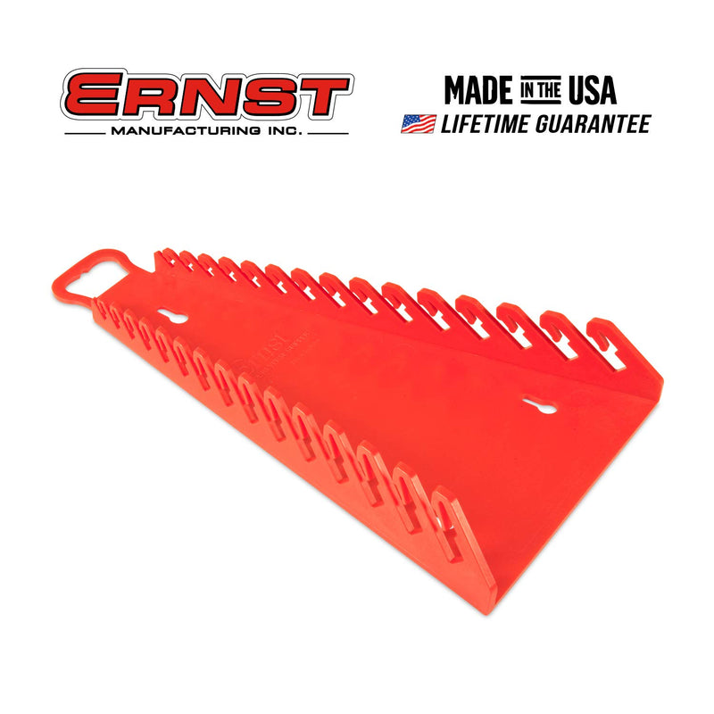 Ernst Manufacturing 5188-Red Gripper Reverse Wrench Organizer, 15 Tool, Red - NewNest Australia