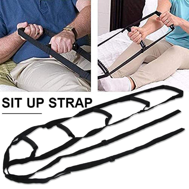 KkaFFe Bed Ladder Assist, Bed Ladder Straps with Handles, 6 Handle Bed Ladder Straps, Multi Handle Pregnant Awakening Aids, Pull Up Assist Device for Elderly Patient Safety and Stability - NewNest Australia