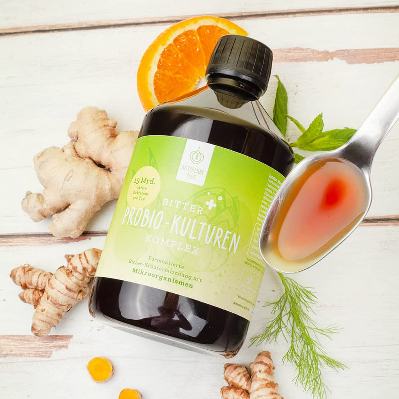Bitterliebe Plus Bitter Probio-Cultures Complex - Liquid Intestinal Bacteria For Digestion - Gastroic Juice Resistant Agent For Intestinal Flora And Restoration - NewNest Australia