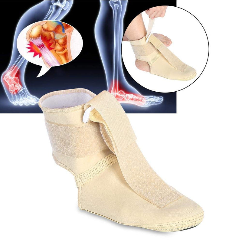 Ankle Joint Support Adjustable Foot Drop Orthotics Brace Foot Breathable Non-slip Adjustable Compression Socks Foot Support Sleeve Stabilizer Wrap for Pain Relief Splint(S) S - NewNest Australia