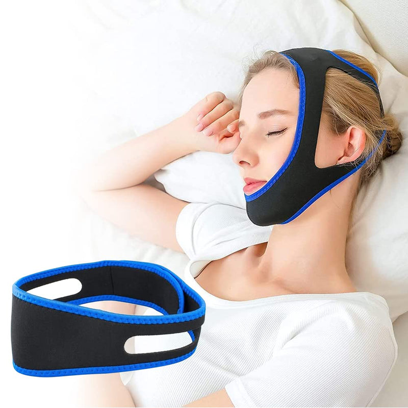 Anti Snoring Chin Strap,Anti Snore Devices,Stop Snoring Chin Strap,Snoring Chin Strap,Anti Snore Chin Strap,Comfortable Natural Snoring Solution Anti Snoring,Sleep Aid Relieve Snore for Men and Women 1 Pcs - NewNest Australia