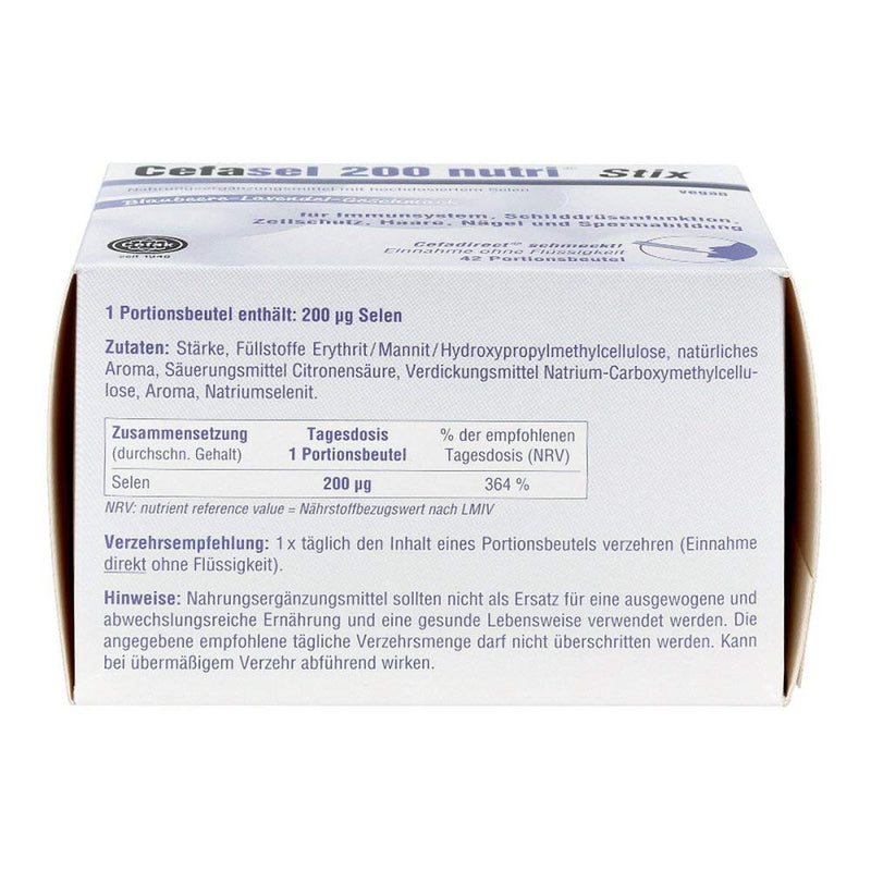 Cefasel 200 nutri Stix 42 pcs - NewNest Australia