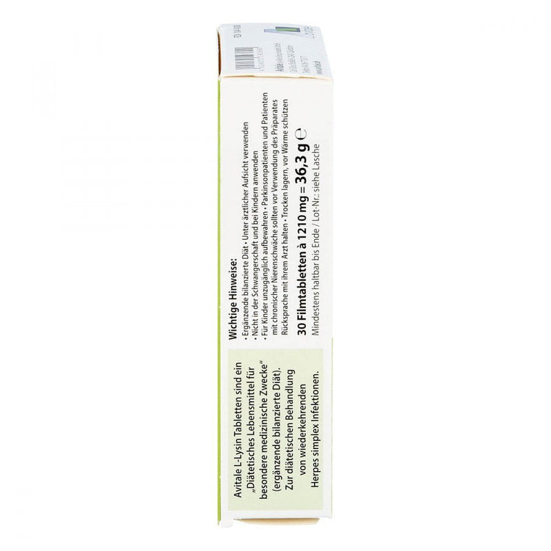 L-LYSINE 750 mg tablets 30 pcs - NewNest Australia