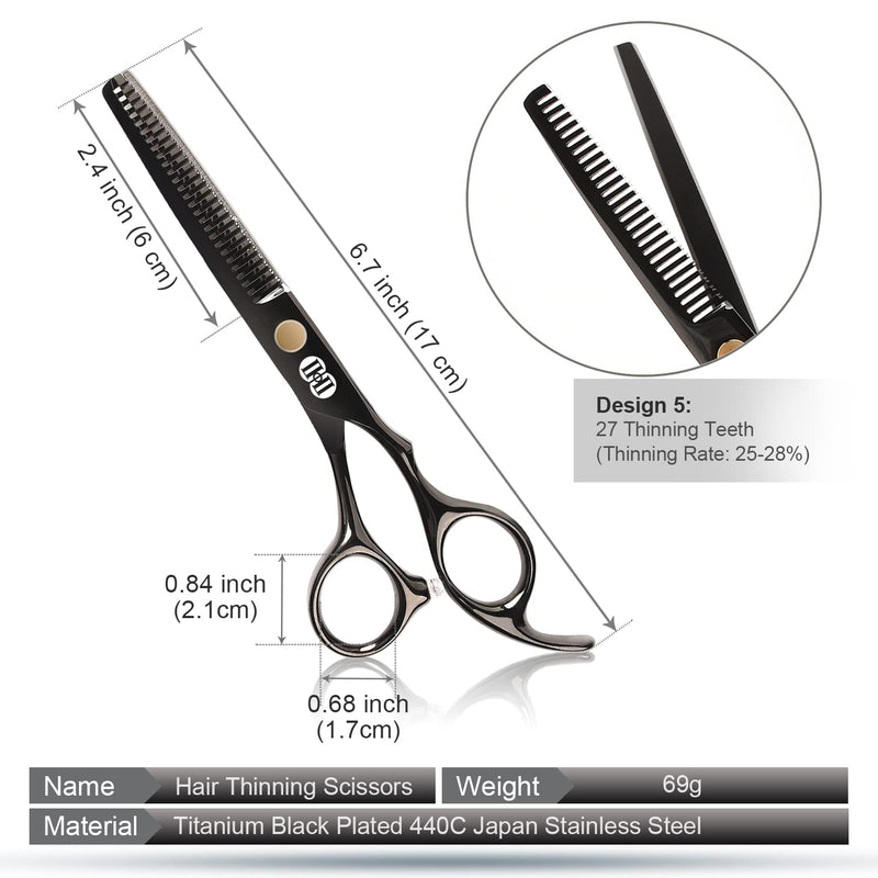 CIICII Professional Hairdressing Scissors Set - NewNest Australia