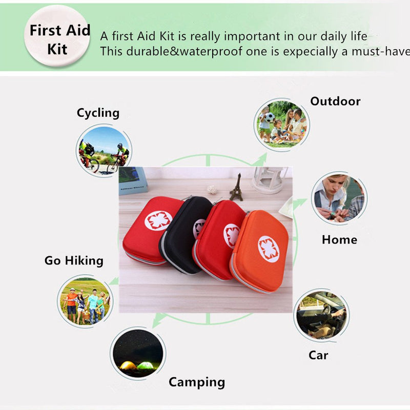 Lifesport First Aid Kit, First Aid Kit, Emergency Bag, Medical Bag, Small, Compact, Perfect Design For Home, Car, Camping, Hunting, Travel, Nature And Sports (Red) - NewNest Australia