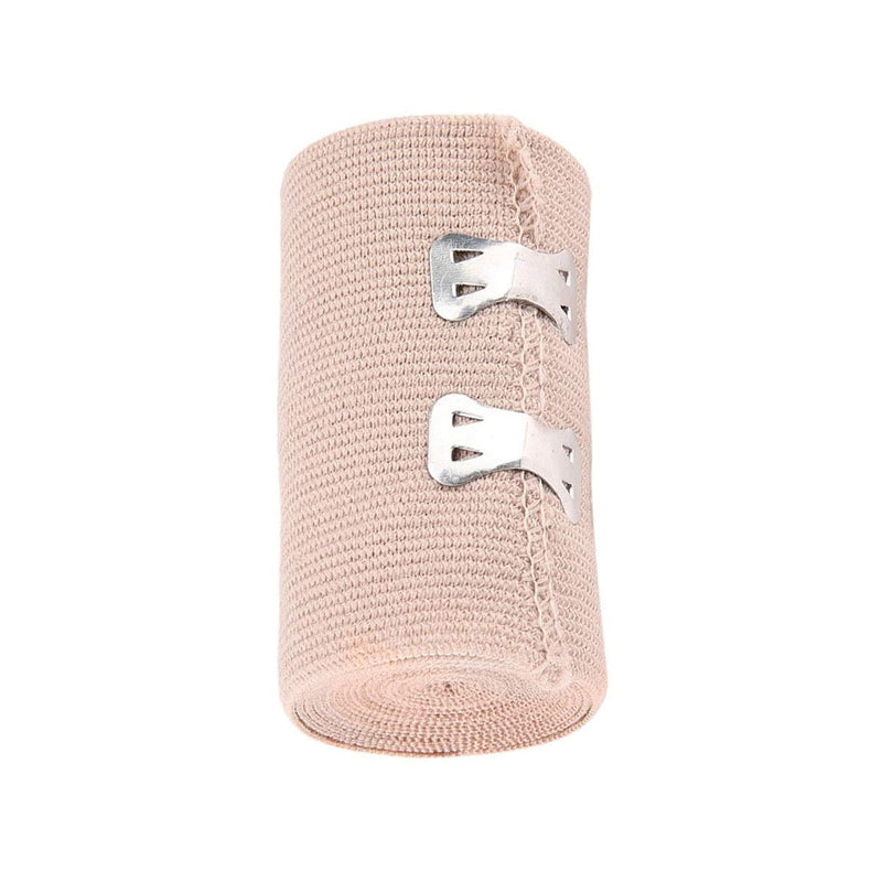 Healifty Elastic Bandage, 4 Pieces, Elastic Medical Bandages, Wrap, Compression Roller With Extra Metal Clips, Sport Delivery (2 X 7.5 Cm Width And 2 X 10 Cm Width) - NewNest Australia