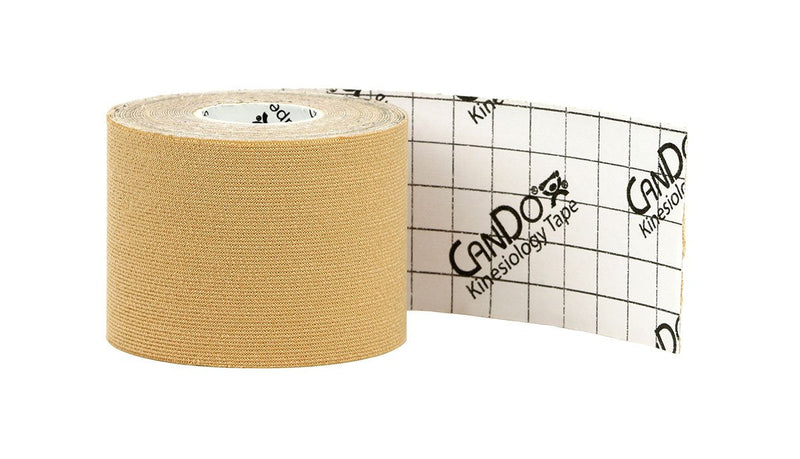 CanDo Kinesiology Tape, 2" x 16.5 ft, Beige, 1 Roll - NewNest Australia