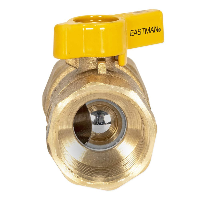 EZ-FLO 60013 Brass Gas Ball Valve with 1/4-Turn Handle, 1" FIP - NewNest Australia