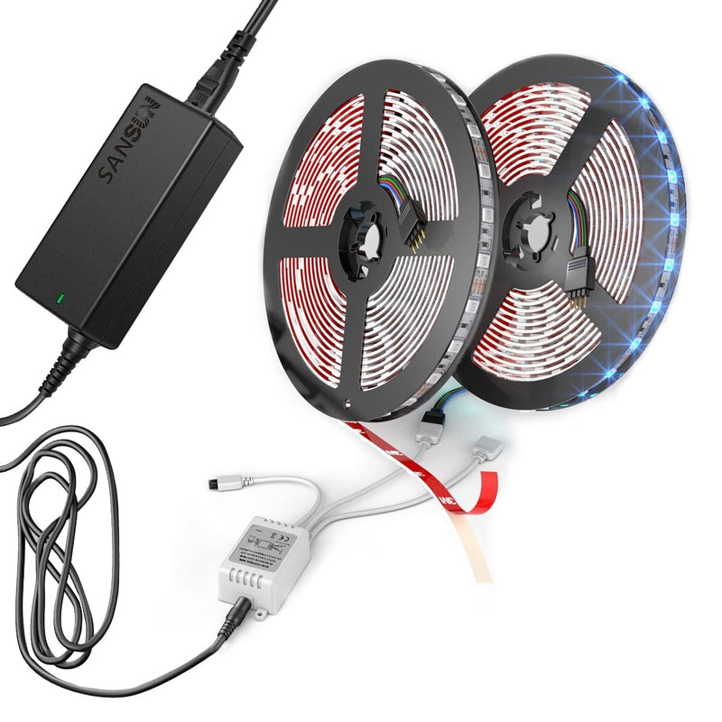 12V 5A Power Supply for LED Strip Lights, 60W Power Adapter, 120V AC to 12V DC Transformer(1 set) 1 Set - NewNest Australia