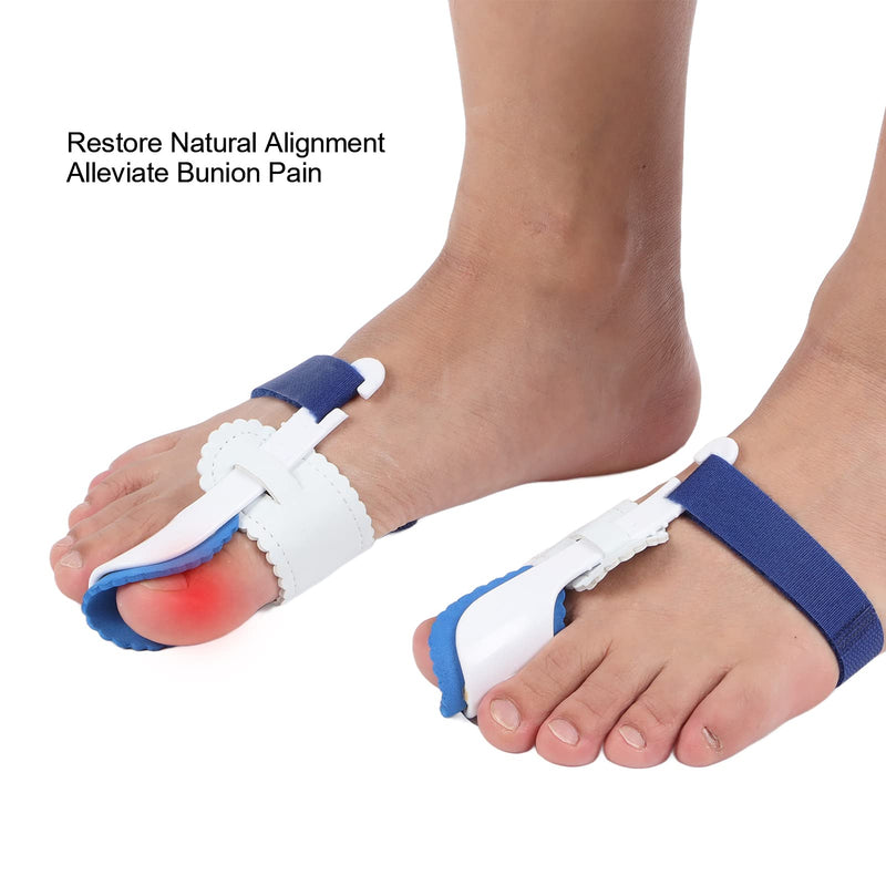 ANKROYU Hallux Valgus Corrector for Toes, Bunion Brace for Pain Relief, Adjustable Hallux Valgus Toe Separator, Hallux Valgus Splint for Men and Women - NewNest Australia