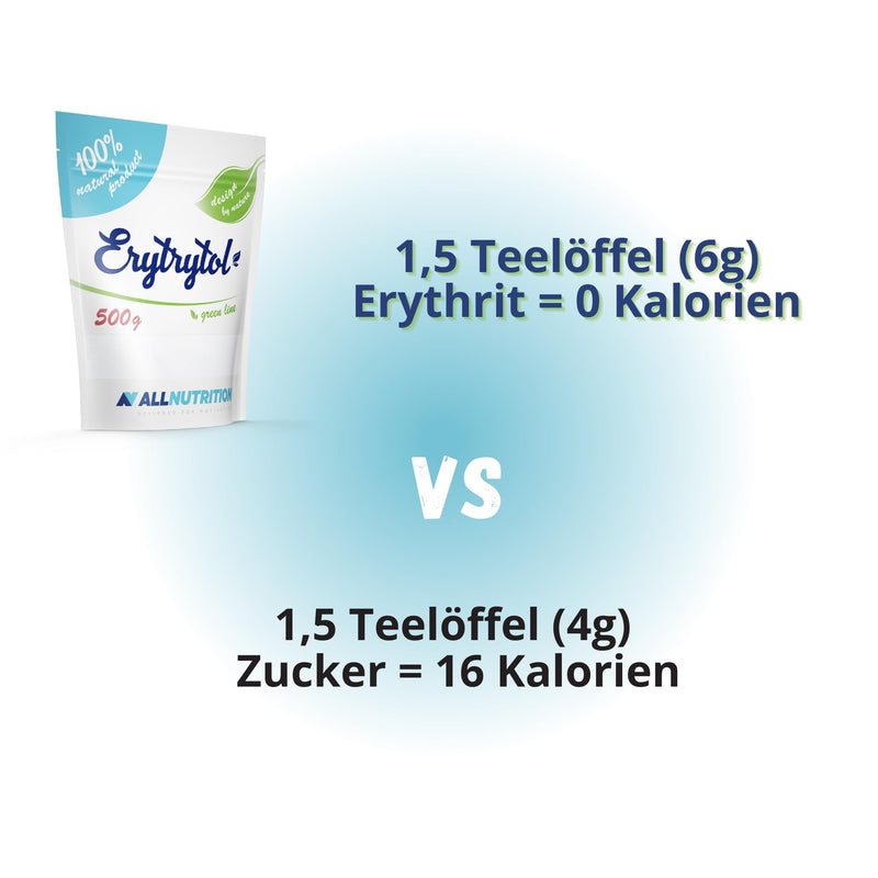 Allnutrition Erythritol Healthy Replacement For White Sugar 0 Kcal Per 200 G Of Product No Glycemic Index Suitable For Diabetics Does Not Cause Caries, 500 G Pack - NewNest Australia