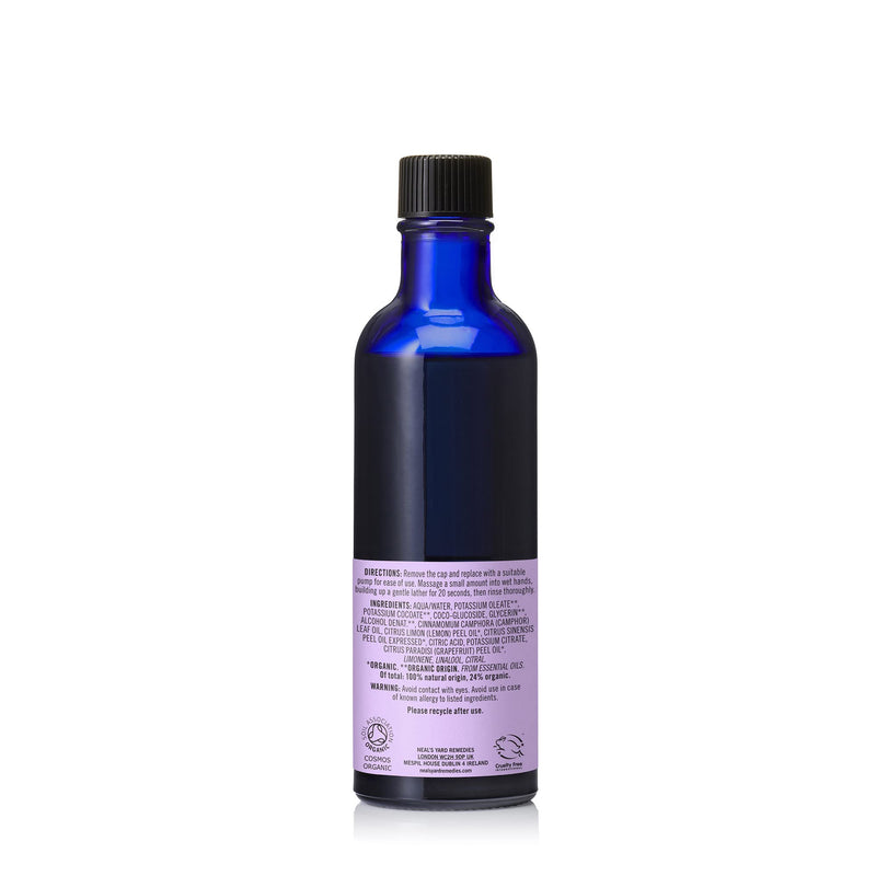 Neal’s Yard Remedies Citrus Hand Wash – Pump or No Pump | Organic Hand Soap with Orange, Lemon and Grapefruit Essential Oils | Vegan Hand Wash Made with Organic Ingredients | 200ml - NewNest Australia