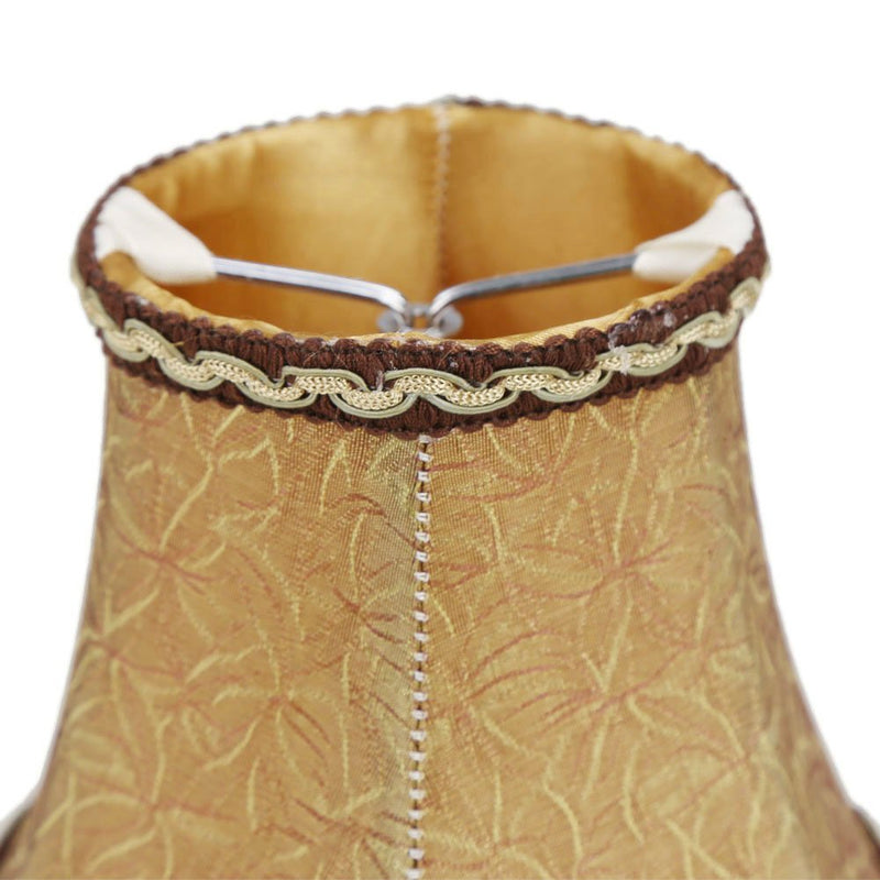 Fuloon Modern European Style Clip On Droplight Wall Lamp Candle Chandelier Lamp Shade 2 pcs Set 2PACK Coffee - NewNest Australia