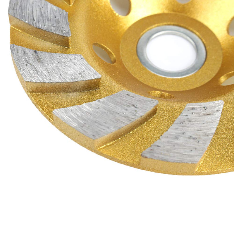 2Pcs 4inch Diamond Grinding Cup Wheel Double Row and Single Row Concrete Grinding Wheel Disc Mix Set for Angle Grinder for Granite, Stone, Marble, Masonry, Concrete - NewNest Australia