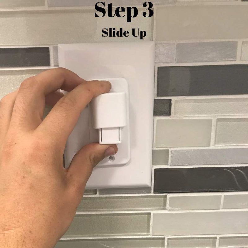 Child Safety Garbage Disposal Light Switch Lock | Guard Children Protect With Push and Slide Switch - NewNest Australia