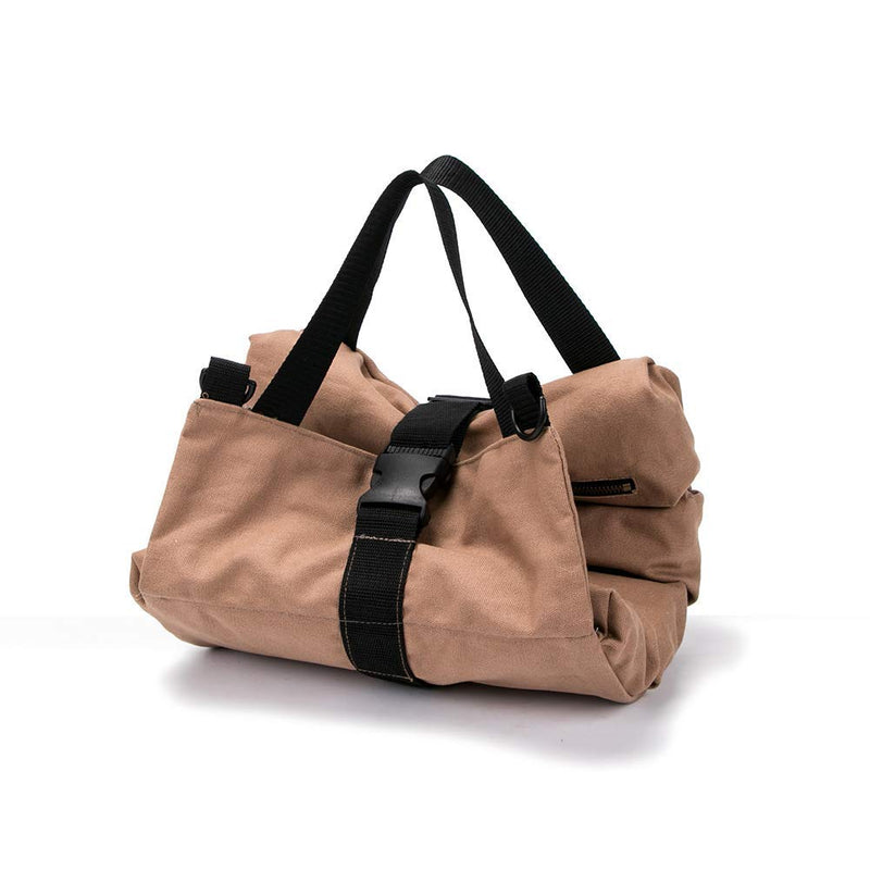 Super Tool Roll Up Bag/pouch,durable Canvas Wrench Tool Roll Up Pouch With 5 Zipper Pockets,car Back Seat Organizer/Khaki Khaki - NewNest Australia