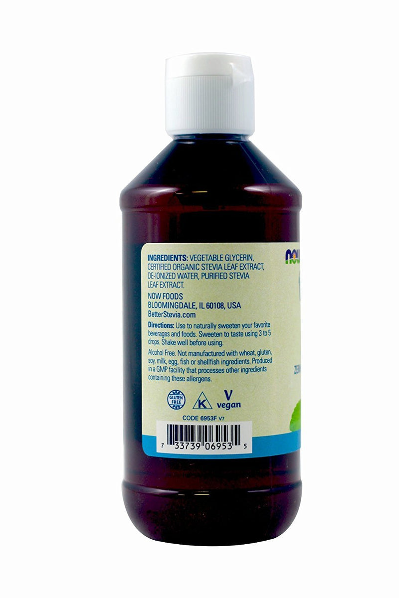 Now Foods Stevia Glycerite, 8 Fl Ounces (Pack of 2) - NewNest Australia