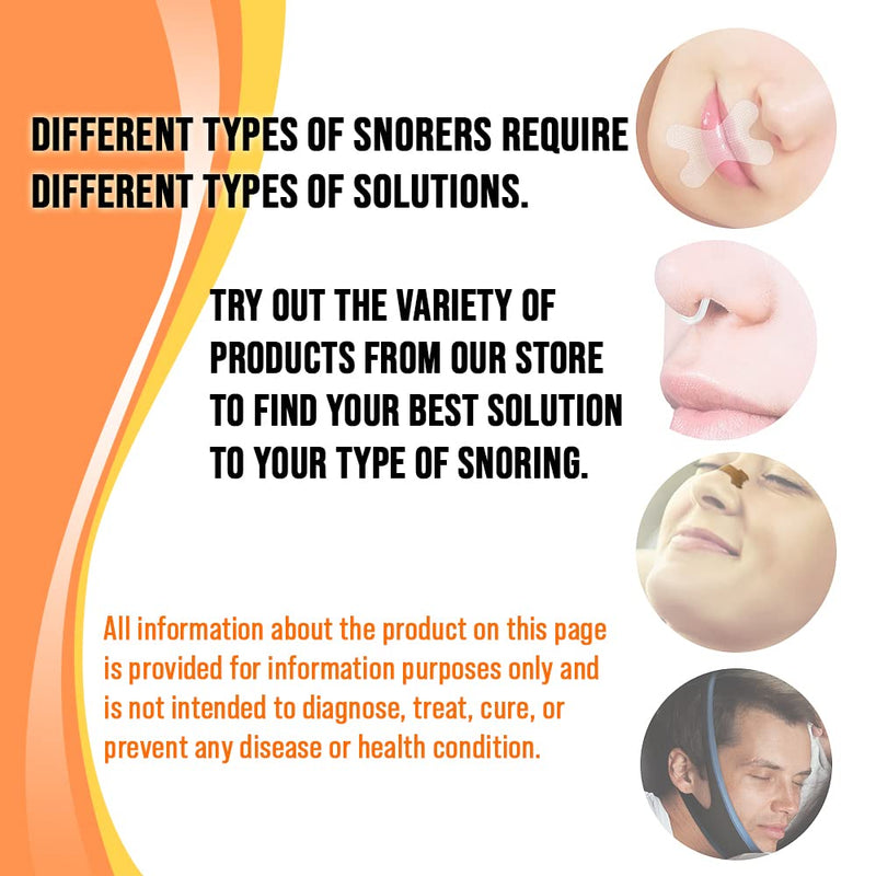 Nose Vent Sinus Relief Dilator (Pack of 8 Various Sizes) - A Simple Solution for Nasal Snorers - Reusable Snoring Device to Enjoy a Peaceful Night's Sleep - by Mobi Lock - NewNest Australia