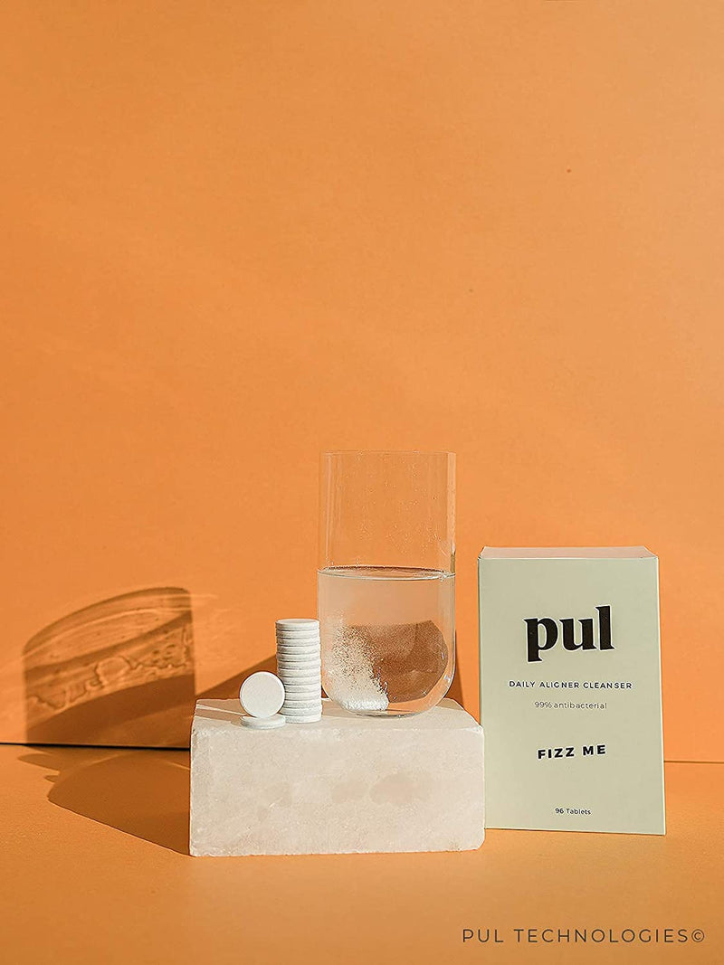 PUL Daily Aligner Cleanser Retainer Cleaner Tablets for Clean and Fresh Tasting Clear Aligners and Retainers 30 Count (Pack of 1) - NewNest Australia