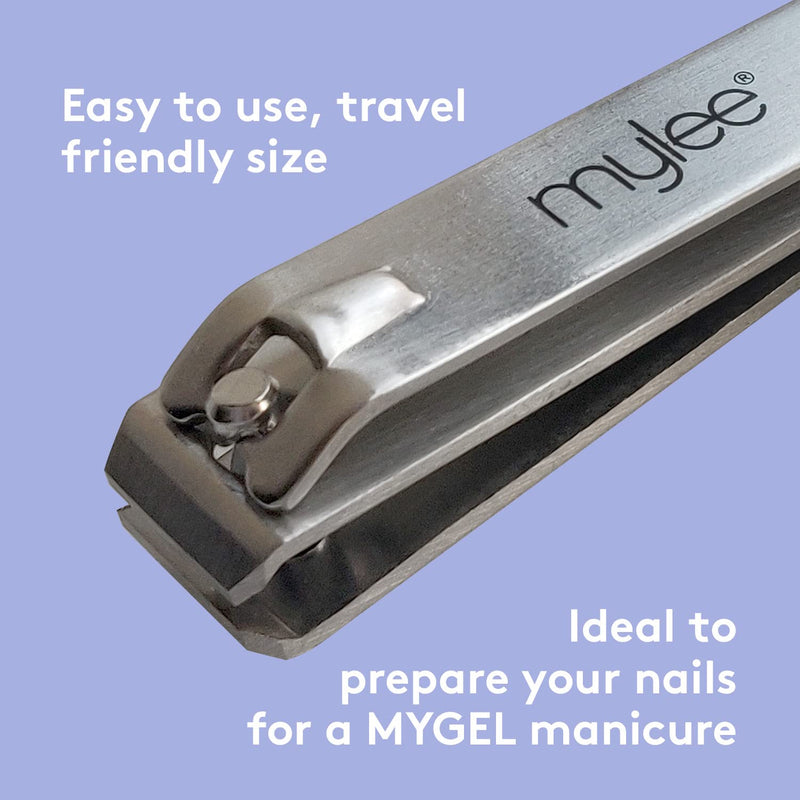 Mylee Large Nail Clippers - Professional Gel Manicure Prep Cutters Tool, Repair and Trim Perfect Fingernail & Toenail, Travel-Friendly Carbon Steel Clipper for Healthy Nails, for Salon and Home Use - NewNest Australia