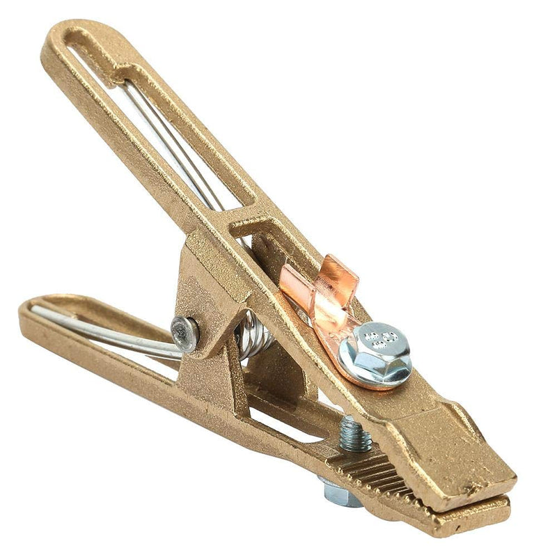 260/300/500A Brass A-shape Ground Welding Earth Clamp Welder Earth Ground Cable Copper Grip Clip Clamp for Welding Machine (260A) - NewNest Australia