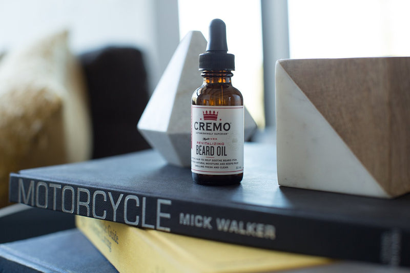 Cremo Beard Oil, Forest Blend - Restores Moisture, Softens And Reduces Beard Itch for All Lengths Of Facial Hair, 1 Ounce - NewNest Australia
