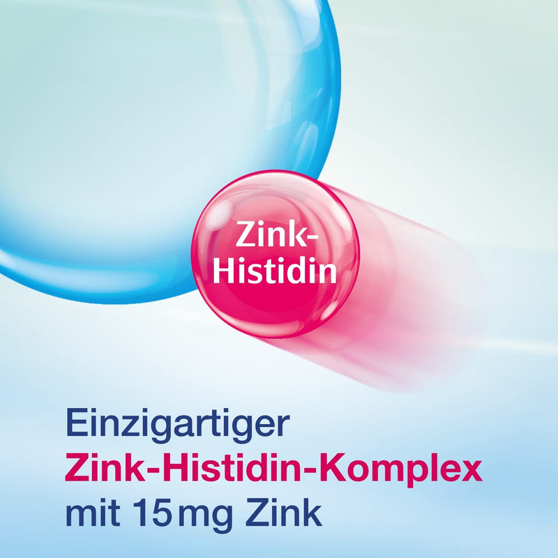 Curazink hard capsules - medicine for the use of a clinically proven zinc deficiency - high dose with 15 mg zinc in the unique zinc-histidine complex - 1 x 100 hard capsules - NewNest Australia