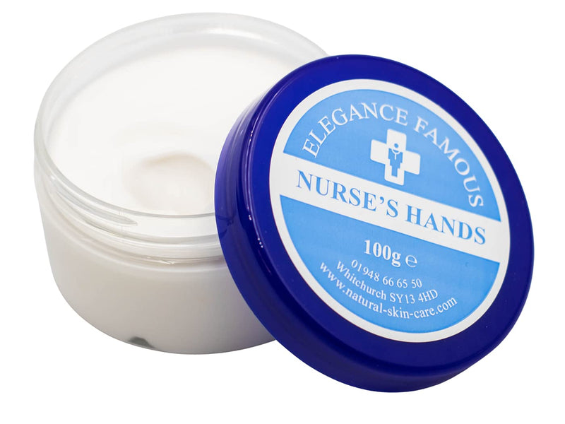 Nurses Hand Cream 100g by Elegance Natural Skin Care Nurse Nurses GP Hospital Doctor Hospital Medical - NewNest Australia