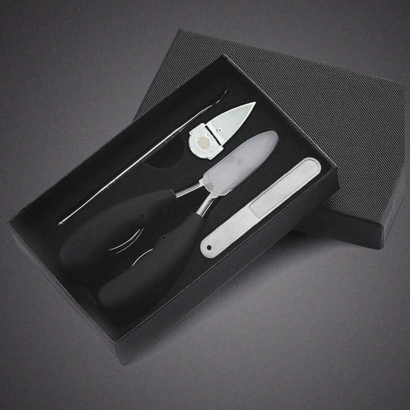 4PCS Toe Nail Clipper for Ingrown or Thick Toenails,Toenails Trimmer and Professional Podiatrist Toenail Nipper for Seniors with Surgical Stainless Steel Surper Sharp Blades Soft Grip Handle Black - NewNest Australia