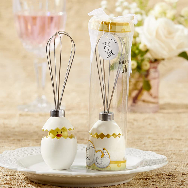 Kate Aspen Stainless-Steel Egg Whisk in Showcase Gift Box Baby Shower Favor - NewNest Australia