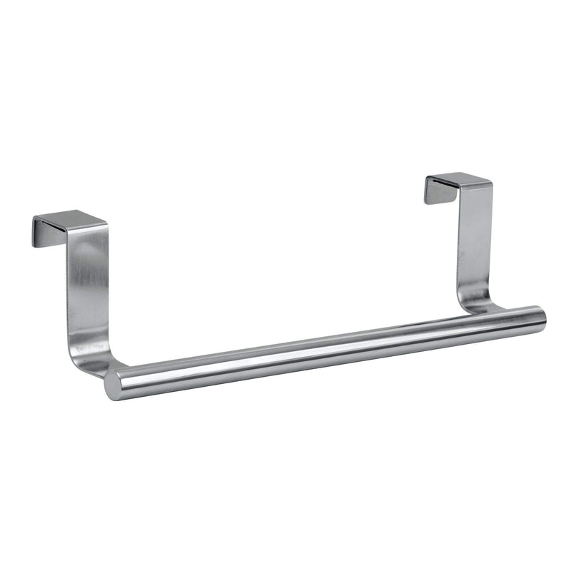 iDesign Forma Metal Over the Cabinet Dish and Hand Towel Bar Holder for Kitchen, Bathroom, 2.5" x 9.25" x 2.5", Polished Stainless Steel - NewNest Australia