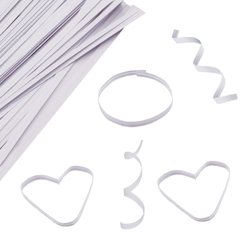 Easytle 5" Paper White Twist Ties 100 Pcs - NewNest Australia