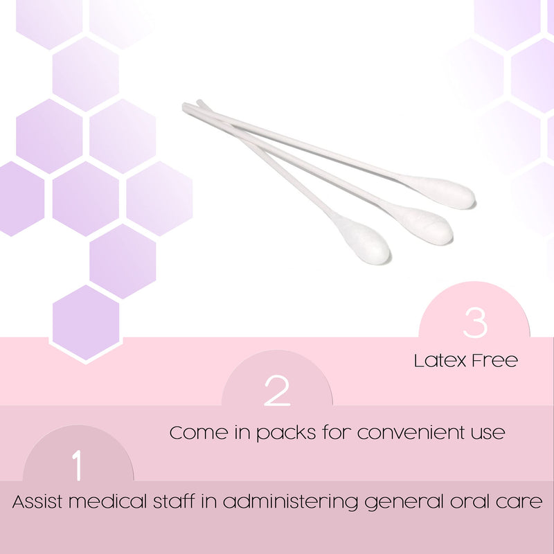 Dukal Lemon Glycerin Swabsticks 4 inch. Pack of 25 applicators. Lemon Flavored Swabsticks for Oral Care. Non-sterile swabsticks for Medical Applications. Convenient triples. Single use. - NewNest Australia