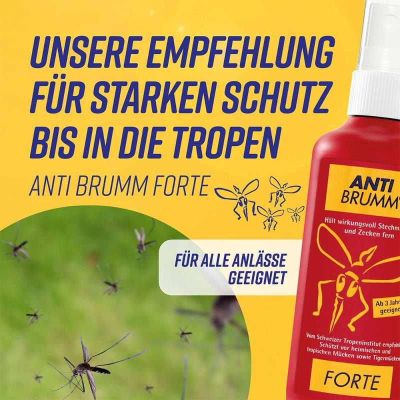 Anti Brumm Naturel pump spray, 75 ml: Insect repellent based on plant ingredients for effective protection against mosquitoes and ticks 75 ml (pack of 1) - NewNest Australia