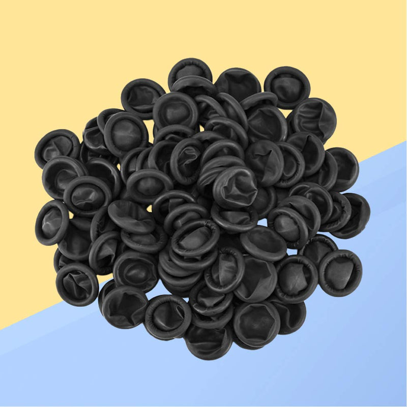 ARTIBETTER 100PCS Gel Finger Cover Silicone Finger Cots Finger Protector Thumb Cap Toe Fingertips Covers for Trigger Finger Finger Cracking Finger - NewNest Australia