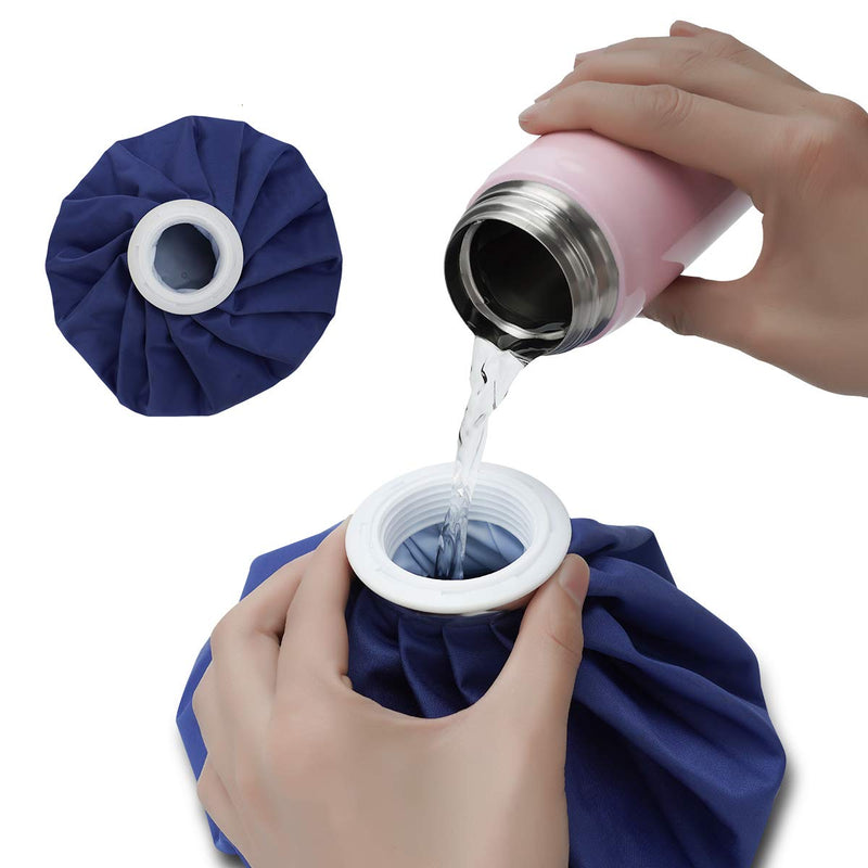 Ice Pack for Injuries, Hot & Cold Therapy, Teeth Pain Cold Pack, Headaches Cold Ice Bag, Menstrual Pain Hot Water Bag, Backs Fast Release Reusable Ice Bag, 9 in Cold Bag - NewNest Australia