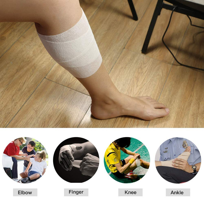 Vangoal 2MIQ Black Bandage 7.5 cm 4.5 m, Acrylic - NewNest Australia