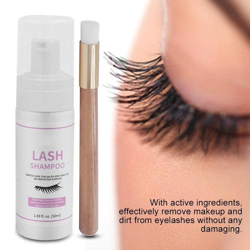 50 ml Eyelash Cleaner, Lash Wash Eyelash Shampoo, Gentle Lather For Removing Oil Make-up Residues, Eyelash Shampoo For Eyelash Extensions And For Eyelash Grooming - NewNest Australia