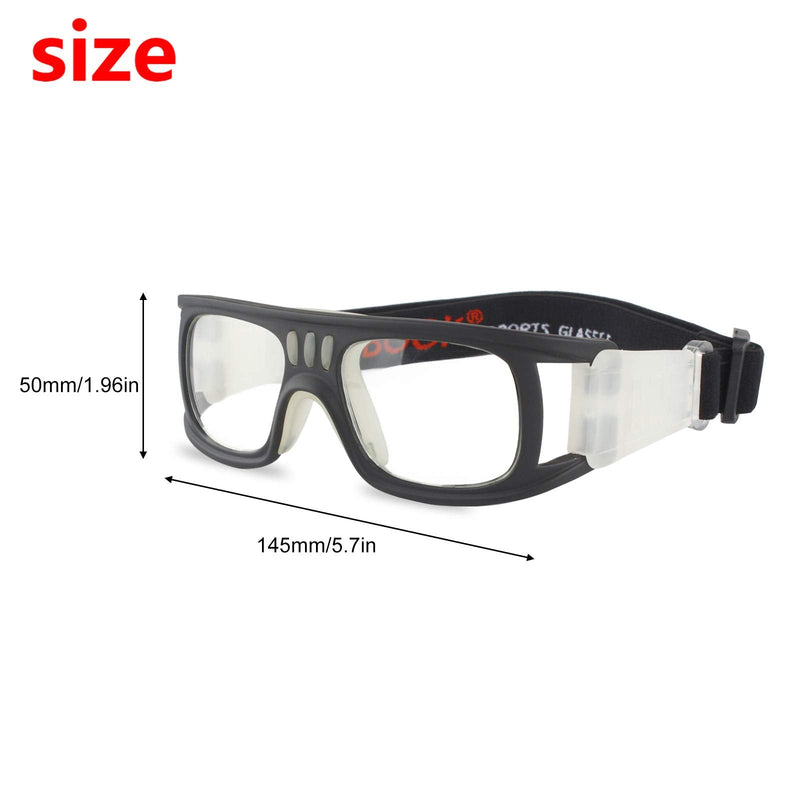 Andux Basketball Soccer Football Sports Protective Eyewear Goggles Eye Safety Glasses LQYJ-01 Black - NewNest Australia