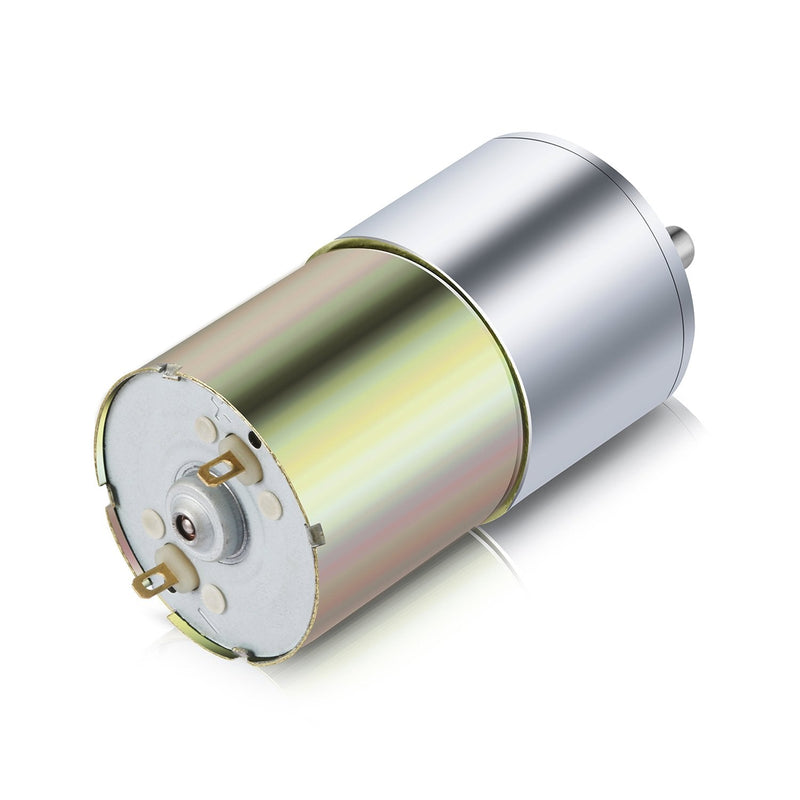 Greartisan DC 12V 30RPM Gear Motor High Torque Electric Micro Speed Reduction Geared Motor Eccentric Output Shaft 37mm Diameter Gearbox 12 Volt 30 RPM - NewNest Australia