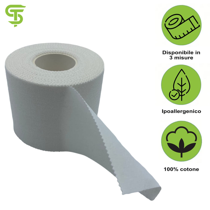 Sporttherapy Sport Tape | Hypoallergenic Sports Tape For Professional Sports And Functional Bandages | Certified Medical Device | Tapes Medical Tape 3.8 Cm X 10 M - Pack Of 2 - Tape Sport - NewNest Australia