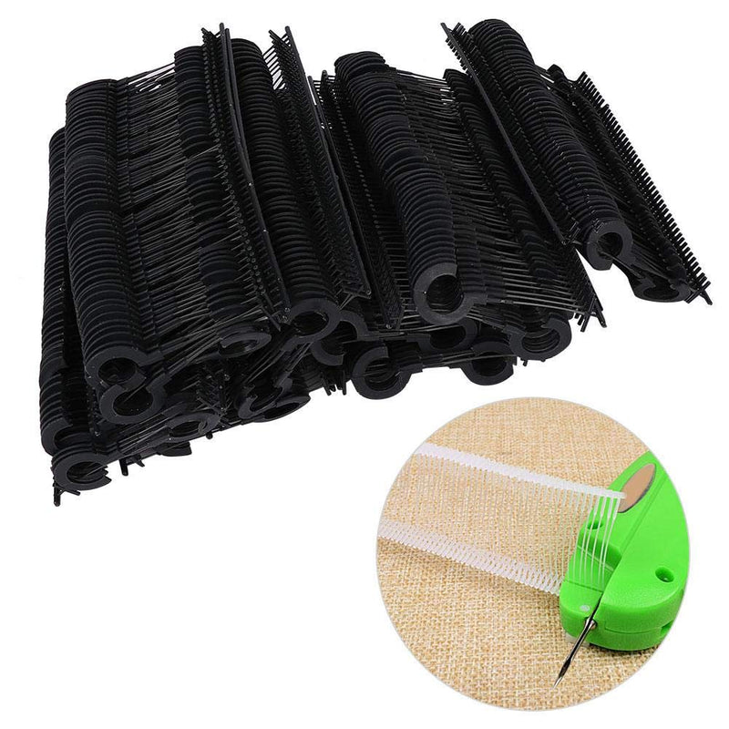 HEEPDD 1000pcs Tag Gun Barbs, Garment Clothes Price Label Tag Tagging Barbs Loop Locks Fastener Pins for Hanging Price Label Hook Clothes Shoes Accessories (Black 35mm) Black 35mm - NewNest Australia