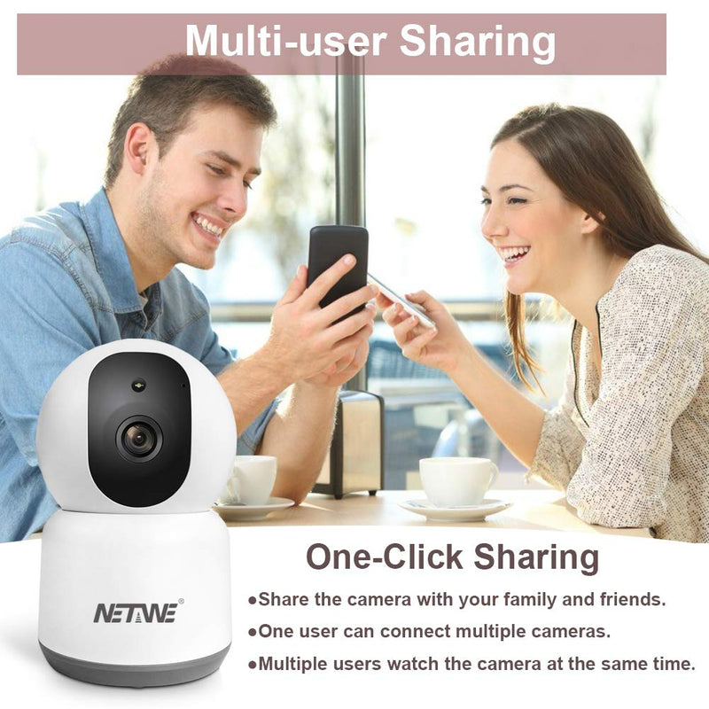 [2021 New] 4MP Security Camera Wifi IP Camera Dual Band 5Ghz/2.4Ghz Indoor Home Wireless Camera for Dog Pet Baby Nanny Monitor Camera Cam Night Vision Tow Way Audio Motion Human Detection SD Recording - NewNest Australia