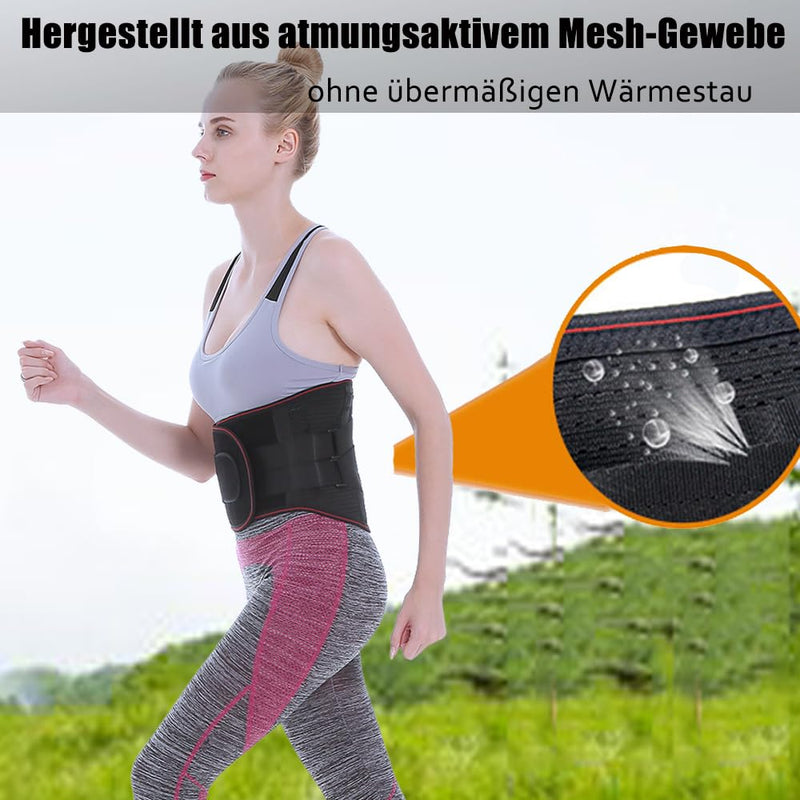 Back Support, Lumbar Support, Back Belt For Men And Women, Adjustable Back Support Belt With Support Struts To Prevent Or Relieve Lower Pain, Scoliosis, Sciatica (Black, Xl) - NewNest Australia