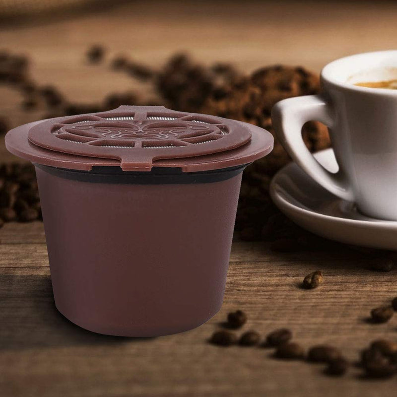 Coffee Filter Cup - 3Pcs Reusable Coffee Capsules Filter Refillable Capsules Cup Fit for Nespresso(Coffee) - NewNest Australia