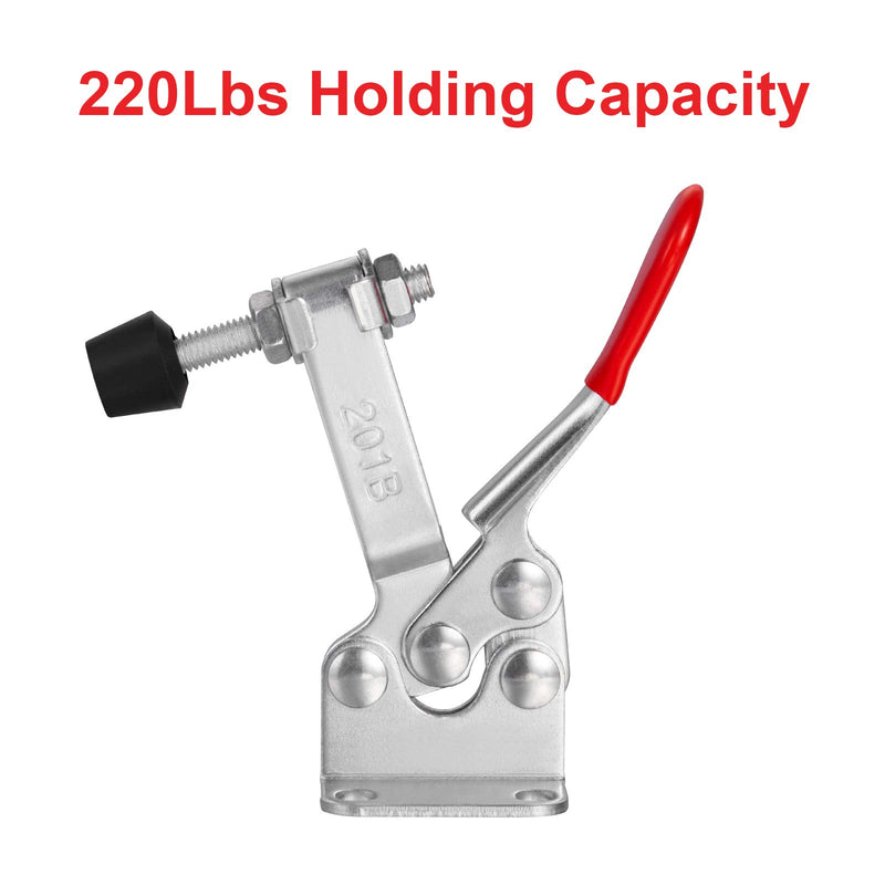 Accessbuy 4pack Hold Down Toggle Clamps Latch Antislip Red 201-B 220lbs Quick Release Tool - NewNest Australia